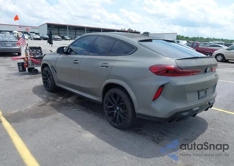 2021 BMW X6 M from USA, damaged, VIN 5YMCY0C06M9F74972